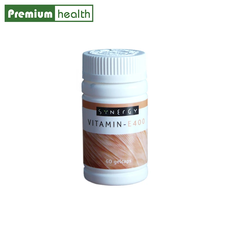 GMP Certified Natural Vitamin E 400IU Softgels Oem Private label (cardiovascular health and immune function)