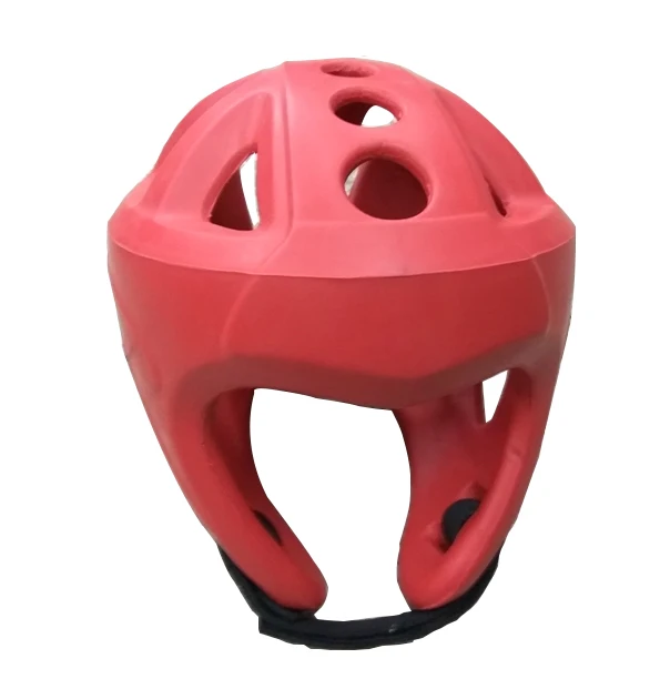 Безопасная Удобная красная защита головы для тхэквондо