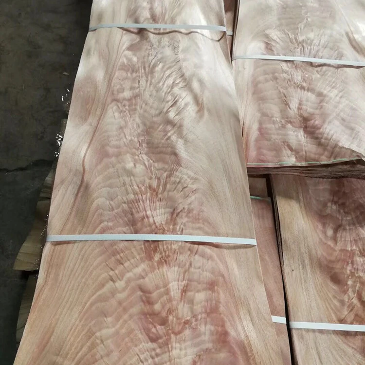 High Quality Decorative Wood Veneer Mahogany Crotch Veneer Sheet