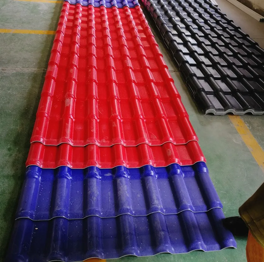 Кирпич красный оранжевый 2 3 мм толщина ASA ПВХ черепица лист синтетическая смола композитные материалы формула двойные слои