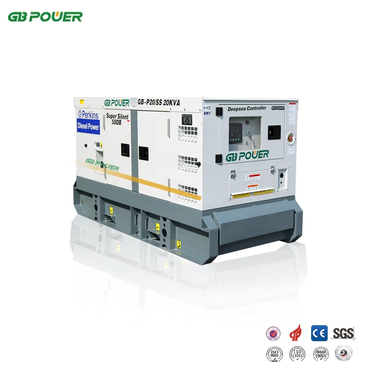 20 kva with radiator fan with exhaust silencer generator price
