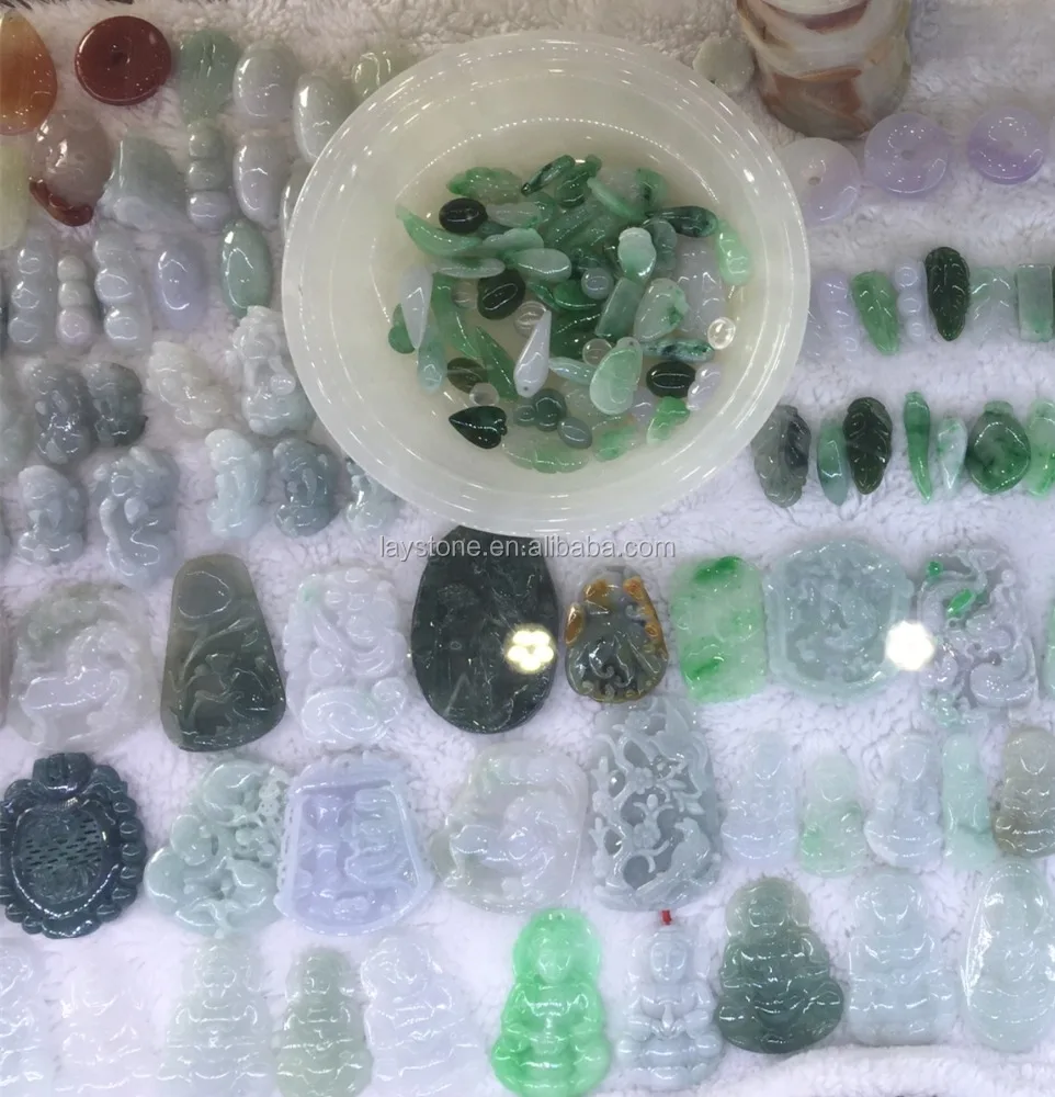 Дешевые китайские разнообразные зеленые нефритовые безделушки, нефритовые маленькие ювелирные изделия