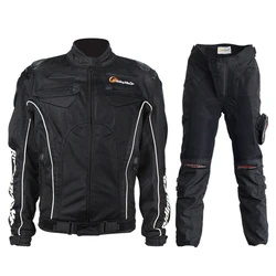 Summer breathable shatter-resistant motorcycle clothing racing suits for men women