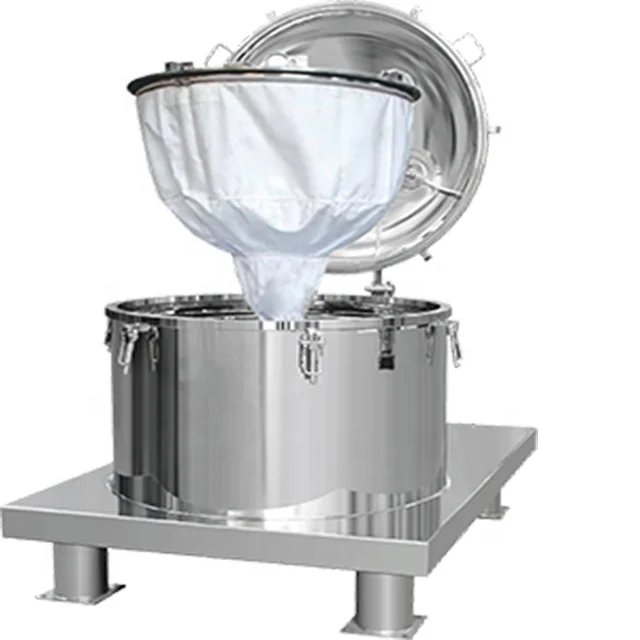 Заводская поставка 304/316 SS травяной экстрактор центрифуга экстрактор