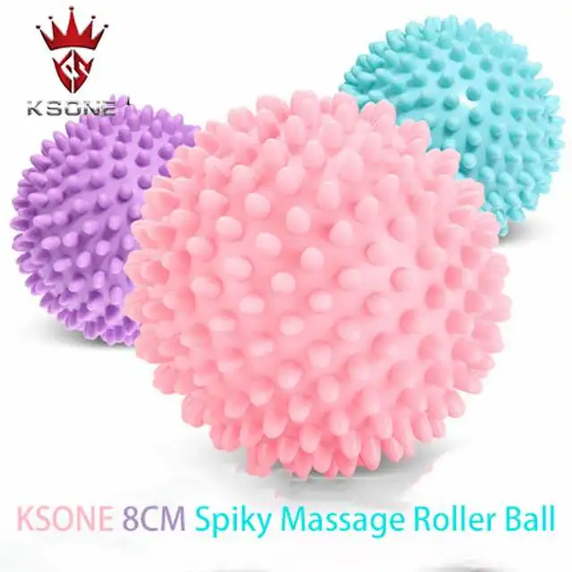 Customized design high quality Pro Physical Muscle Therapy Roller Stress Therapy  Release Spiky Massage Ball
