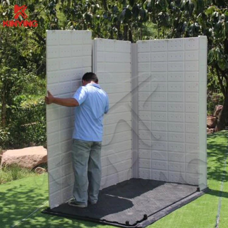 Бренд KINYING, красивые дома, пластиковый хранилище, наружный вертикальный сарай
