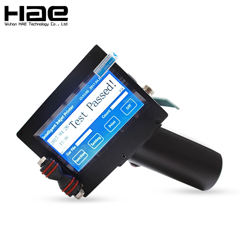 Continuous Portable Handheld Inkjet Printer Coder In India , Ink Jet Coding Machine With Conveyor