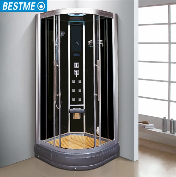 Роскошный портативный комнатный душ, сухая и влажная Паровая комбинированная комната для сауны на 1-2 человек