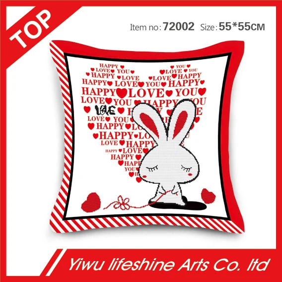 3 colors for Princess series DIY cross stitch cushion cover square seat decorative
