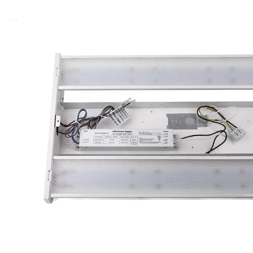 Светодиодный линейный подвесной высокий отсек 1 фут x 4 фута 300x1200 мм 165 Вт