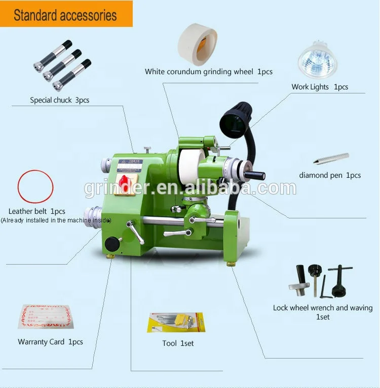 
Knife Grinder Sharpening Machines For Sewing U2 Universal Cutter Grinder 