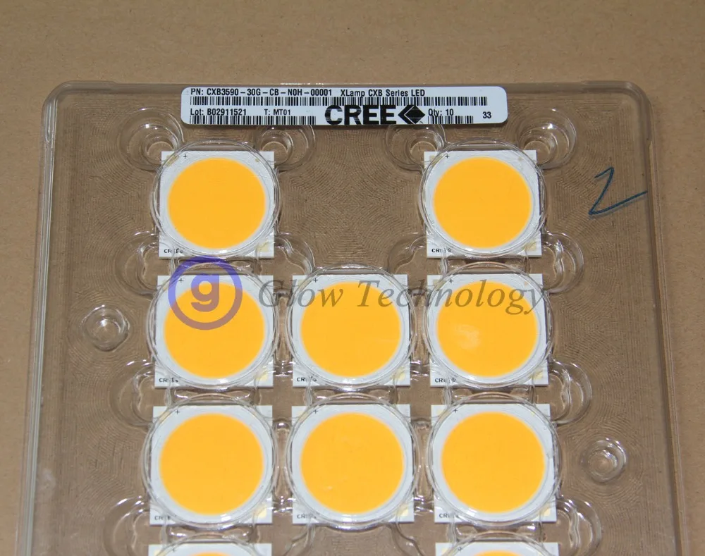 Original CXB Series CXB3590 LEDs 3000K CB Bin 36V available in stock