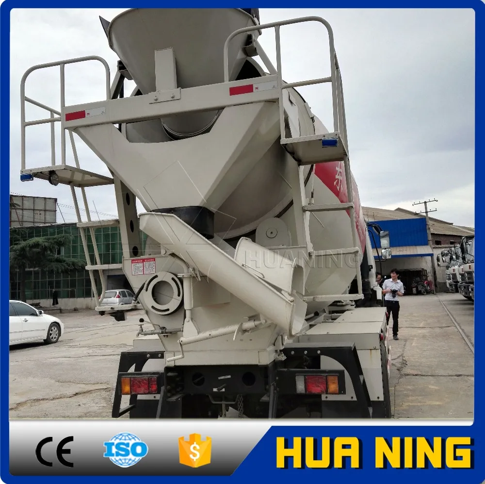 
Small Portable Mixing Truck 4m3 Drum Concrete Truck Mixer for sale 