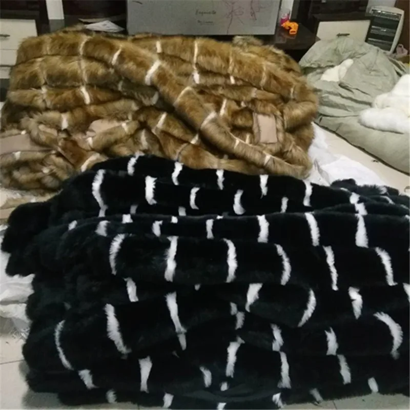 Женский пуховик с воротником из искусственного лисьего меха енота, пальто с капюшоном, зимний плотный теплый шарф-глушитель, детский воротник из искусственного меха