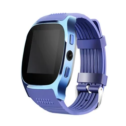 1.54 Inch Touch Screen BT Smartwatch T8 With Camera Facebook Whatsapp Support SIM TF Card Call  Android Smart Watch