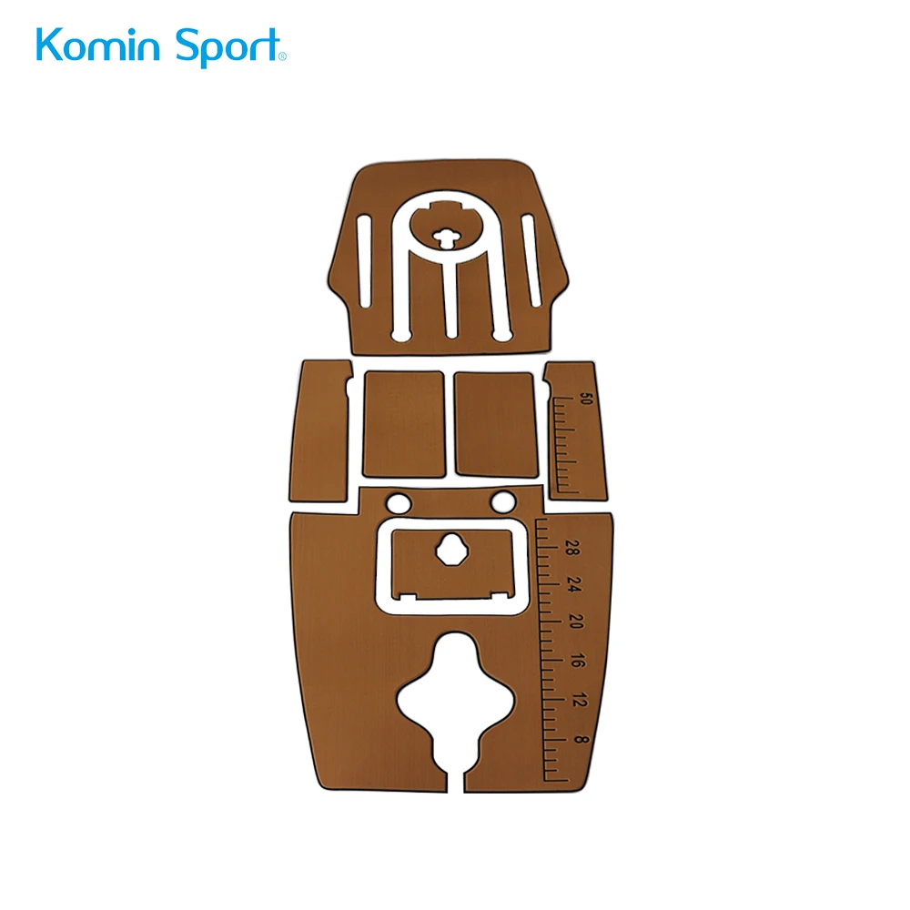 Komin Sport EVA Foam Brown Faux Teak Sheet for Kayak Boat Sup