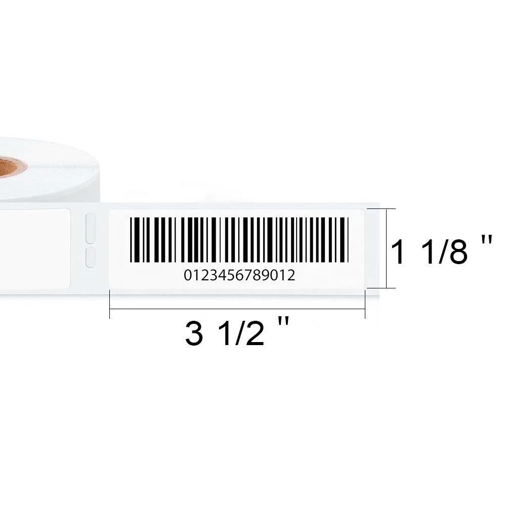 Thermal Label  For Dymo 30252 Compatible Multipurpose Square Labels 350 Per Roll 28 x 89 mm 1-1/8 x 3-1/2 inch
