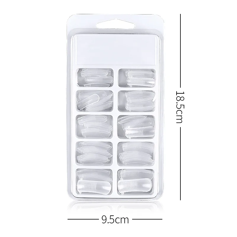 Прозрачные накладные акриловые ногти накладные ногти