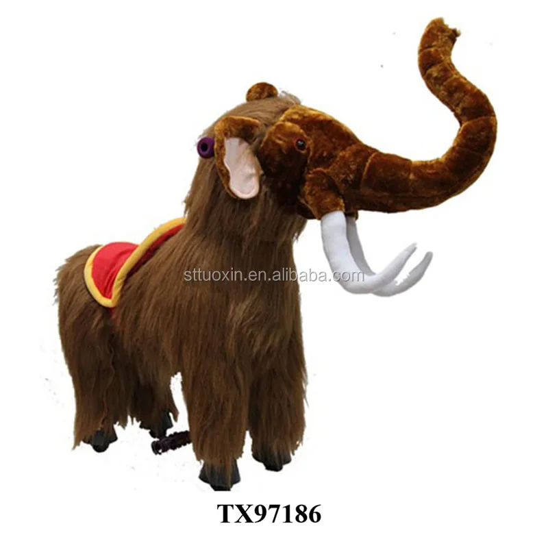 
kids ride on toys elephant with rubber wheels 