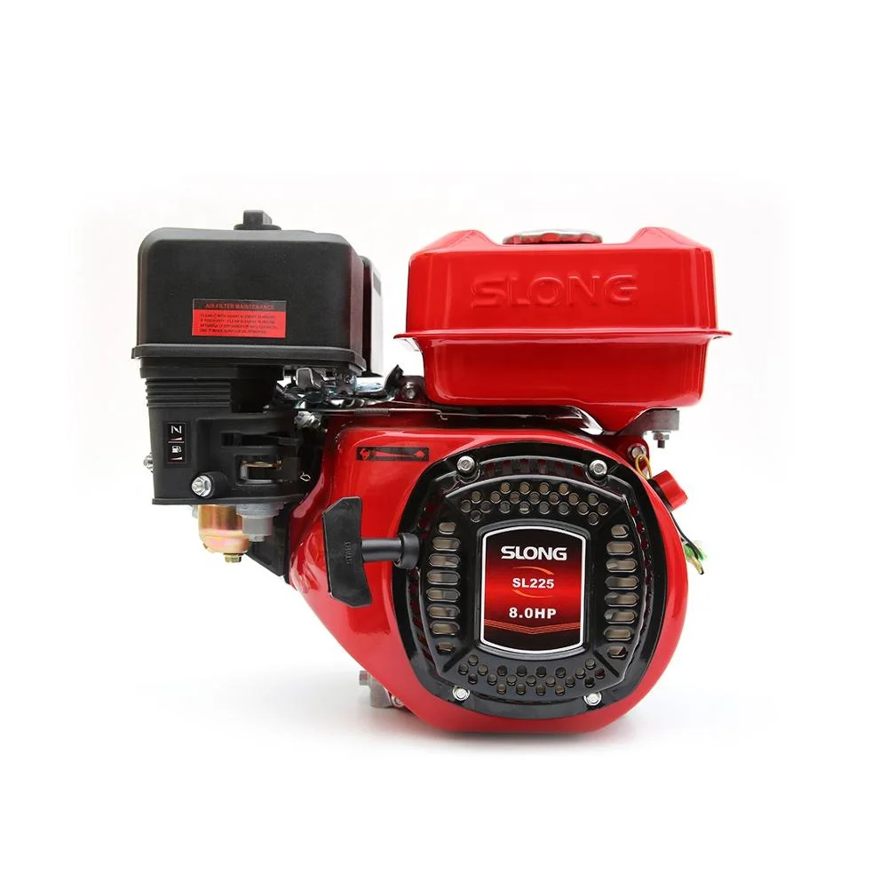 SLONG brand 4 stroke air cooled 8.0HP 223CC petrol/gasoline machinery engine