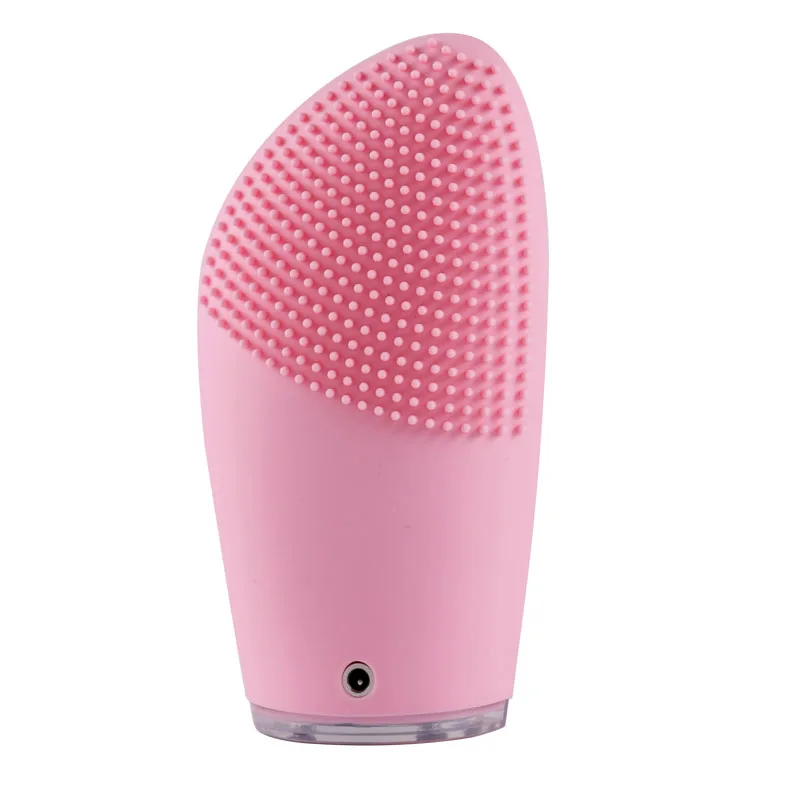 Silicone Facial Cleansing Brush Electric Sonic Face Scrubber Massager
