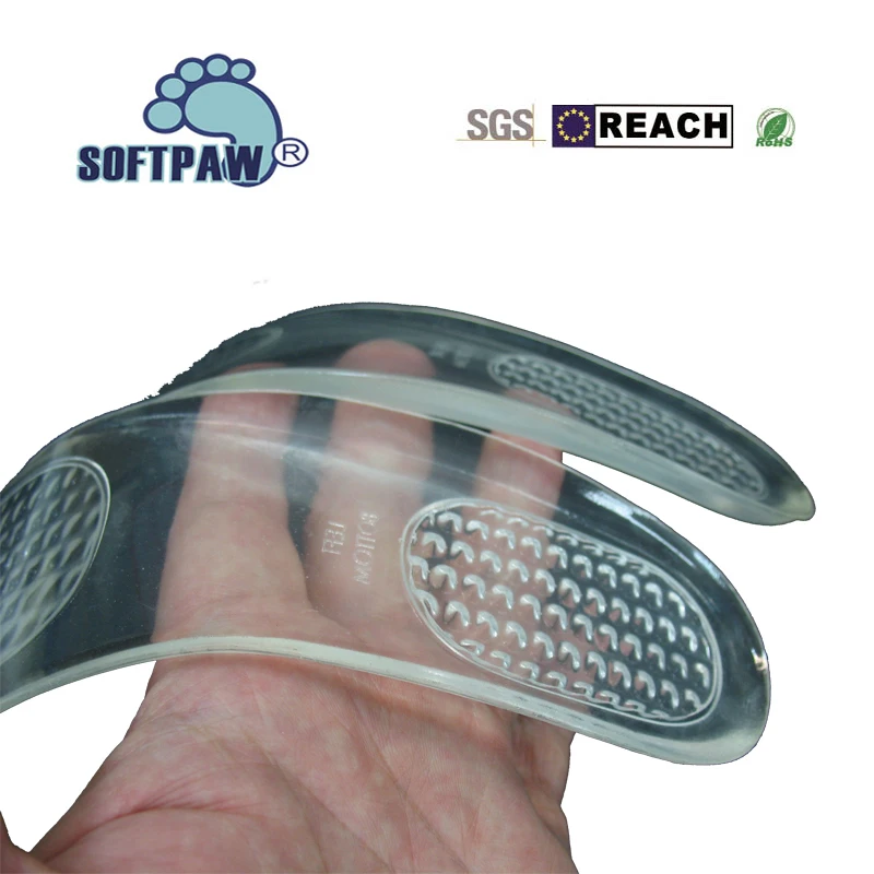 
Silicone Gel self-adhesive shoes insoles insole, absorbs pressure and pain 