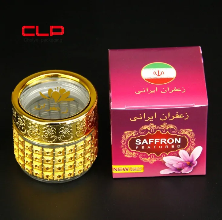 CLP Customized Hot Sale Cardboard Tea and Saffron Packaging Paper Box