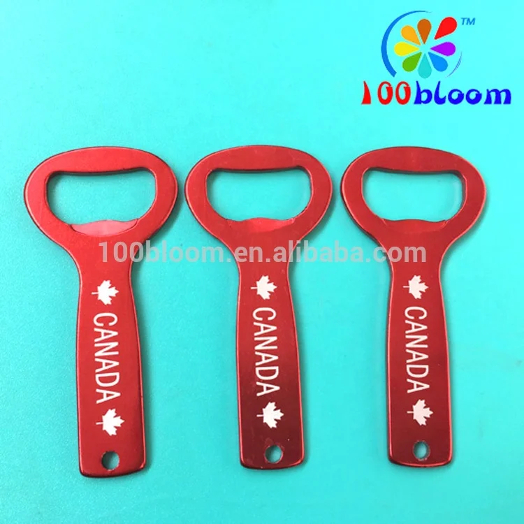 
Factory wholesale the new style aluminum promotional beer bottle opener 