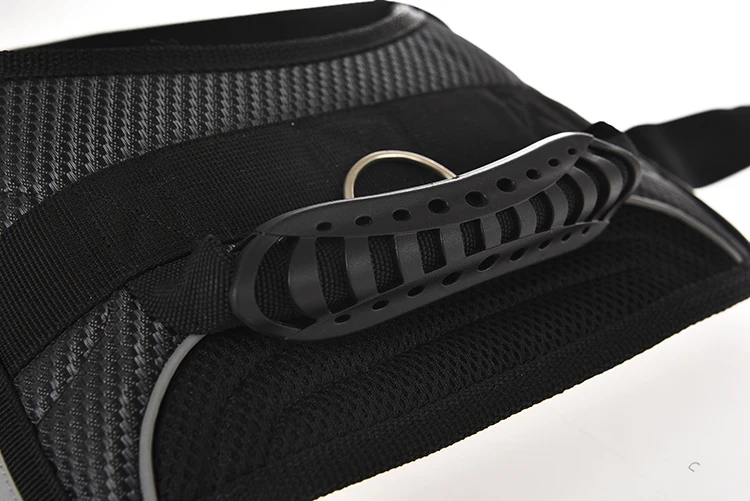 soft safety adjustable reflective pet dog harness vest custom, no pull dog harness with handle for outdoor training walking