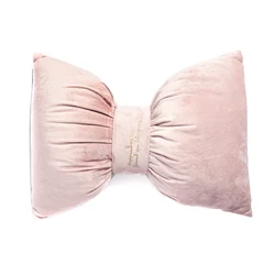 Velvet fabric bow-tie chair  pillow ornaments sofa car pillow bedding  car seat cushion