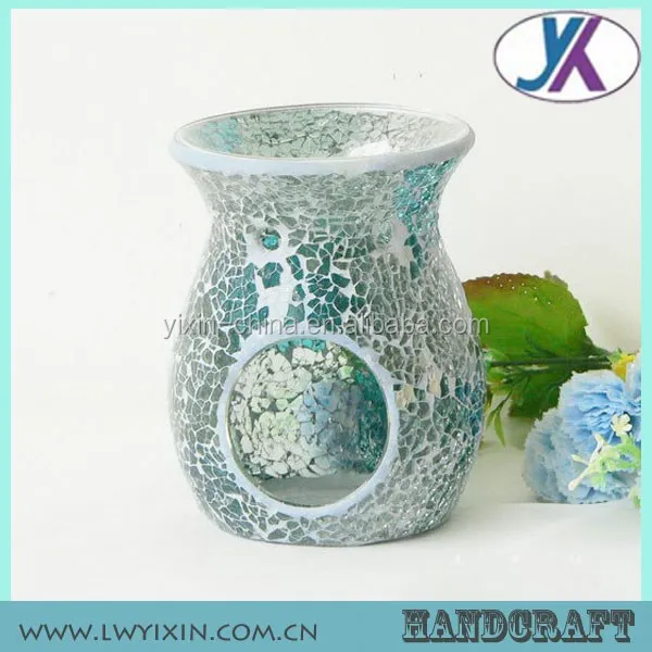 Turkish home decor glass piecing and tempering mosaic incense burner censer