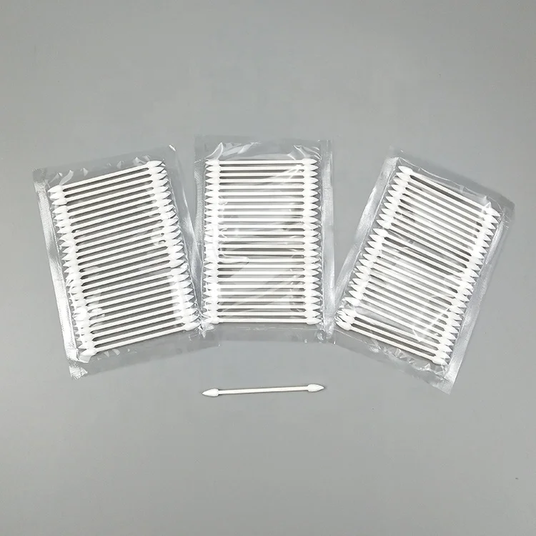 
Lint Free Paper Stick Double Sharp Tip Industrial Cotton Cleanroom Swab 