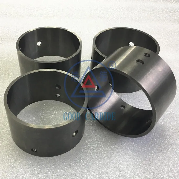 OEM&ODM wear-resistance corrosion-resistance tungsten carbide bushing hard alloy sleeve hard metal bearing bushing