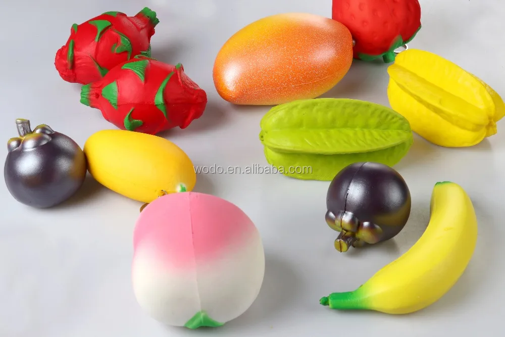 2018  Hot Sale Promotional Jumbo Super Slow Rising Gift Squishy Toy Custom  PU Anti Stress Ball