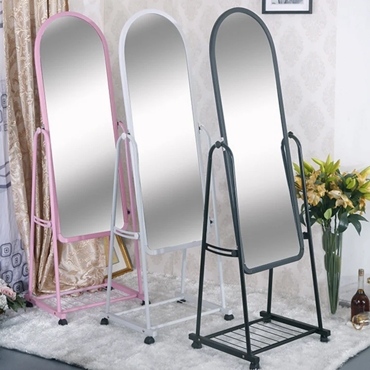 
PU Framed Decorative Floor Standing Dressing Mirror 