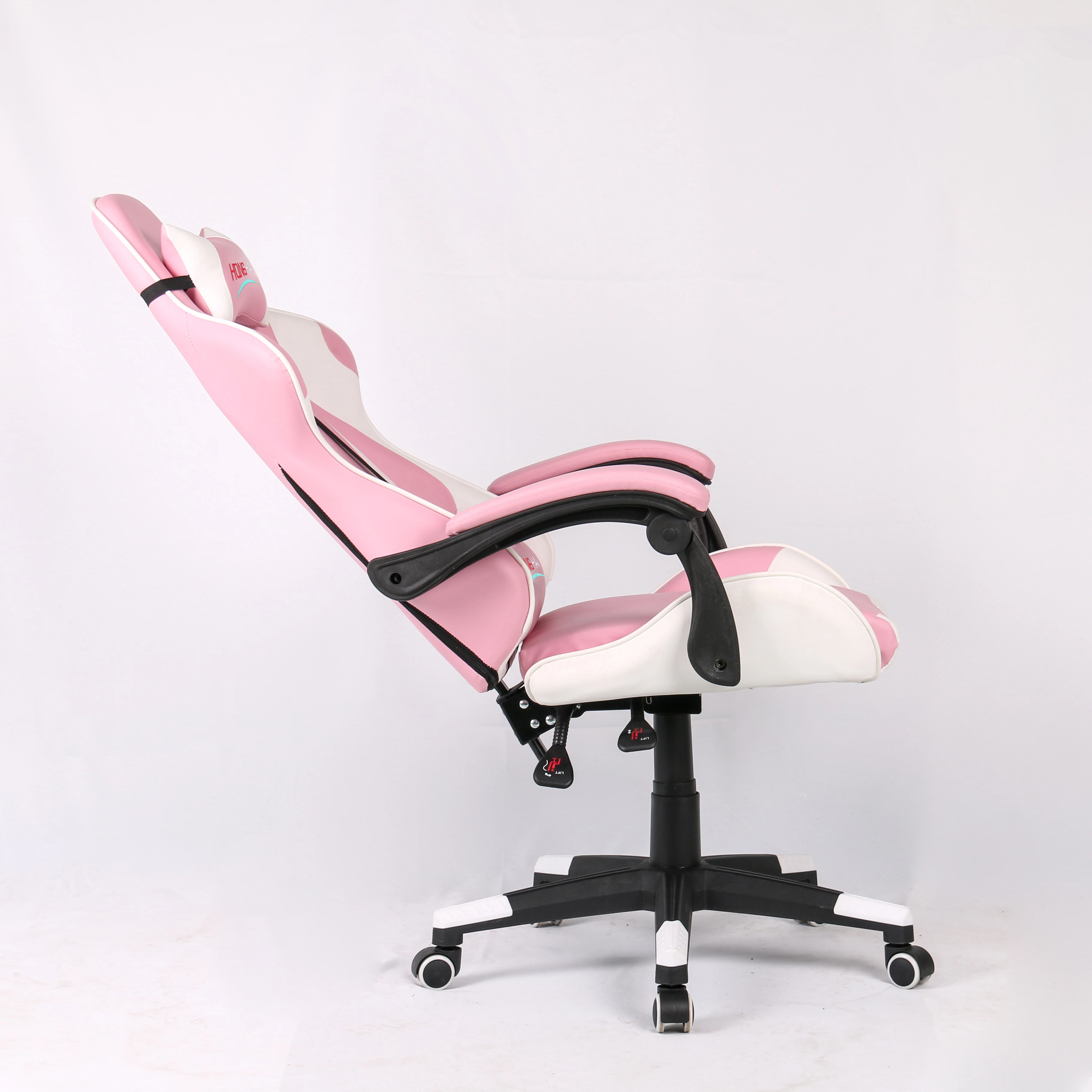 New High Back Racing Car Style Bucket Seat Office pink gaming chair