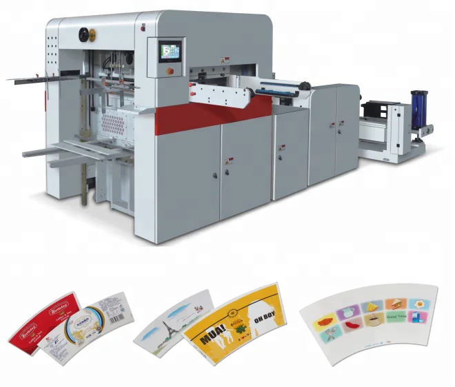 china paper cup die cutting machine