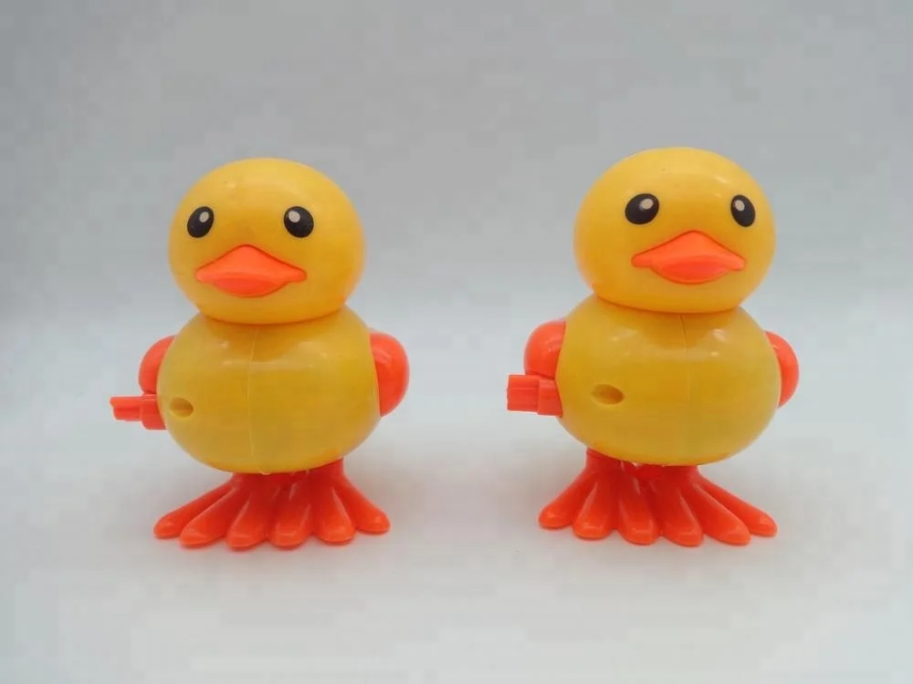 duck  for kids jumping toys wind up animal  yellow duck toy clockwork plastic duck toys
