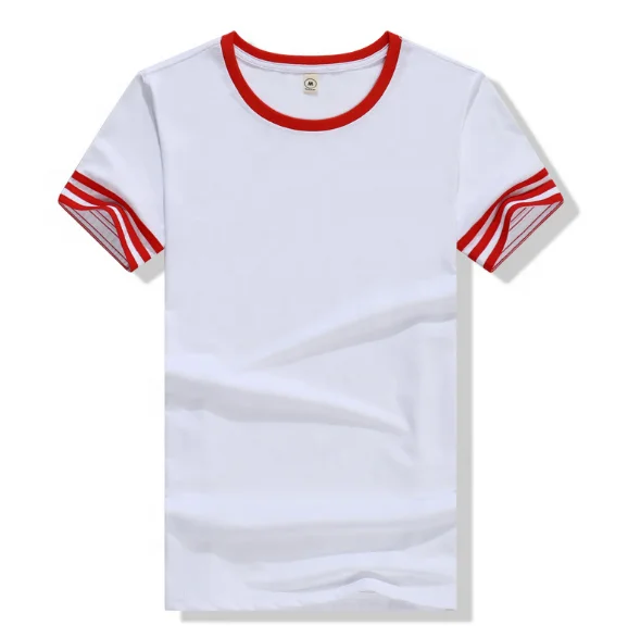 New youth DIY short-sleeved round neck t-shirt class clothing custom culture shirt printing pattern color matching t-shirt whole