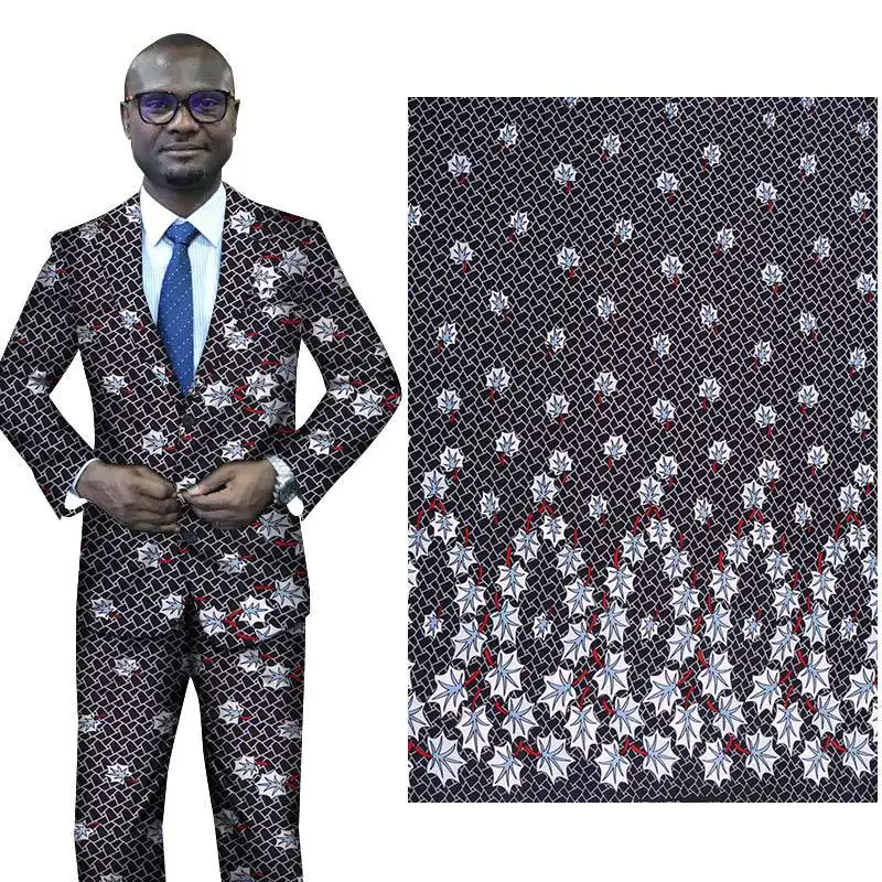 
Factory Good Quality Wax Fabric Cotton Polyester African Wax Prints 