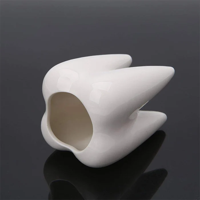 Ceramic Succulent Plant Pots with Tooth Shape
