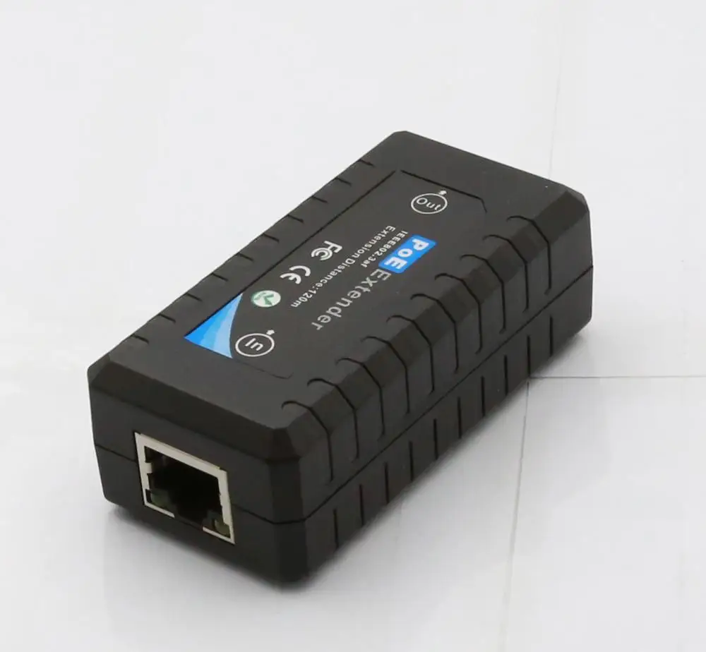 
Passive 10/100mbps IEEE802.3af POE repeater/POE Extender for IP camera system for another 120 meters, 1 port and 4 ports design 