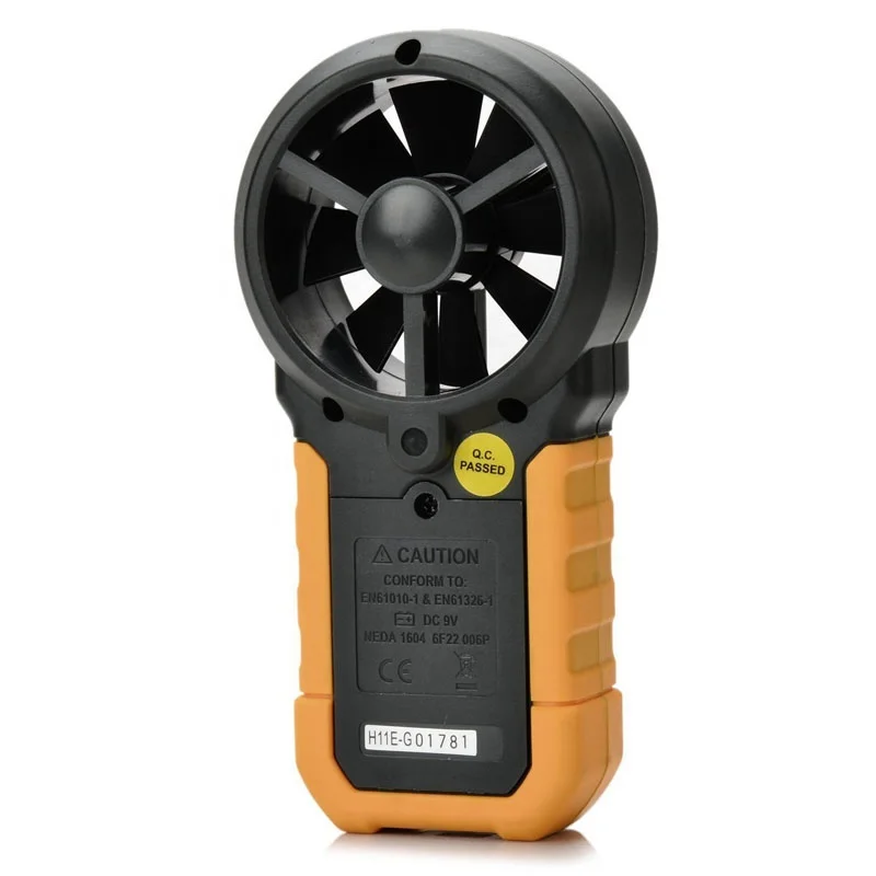 PM6252B Digital Anemometer  With Temperature, Humidity & USB interface