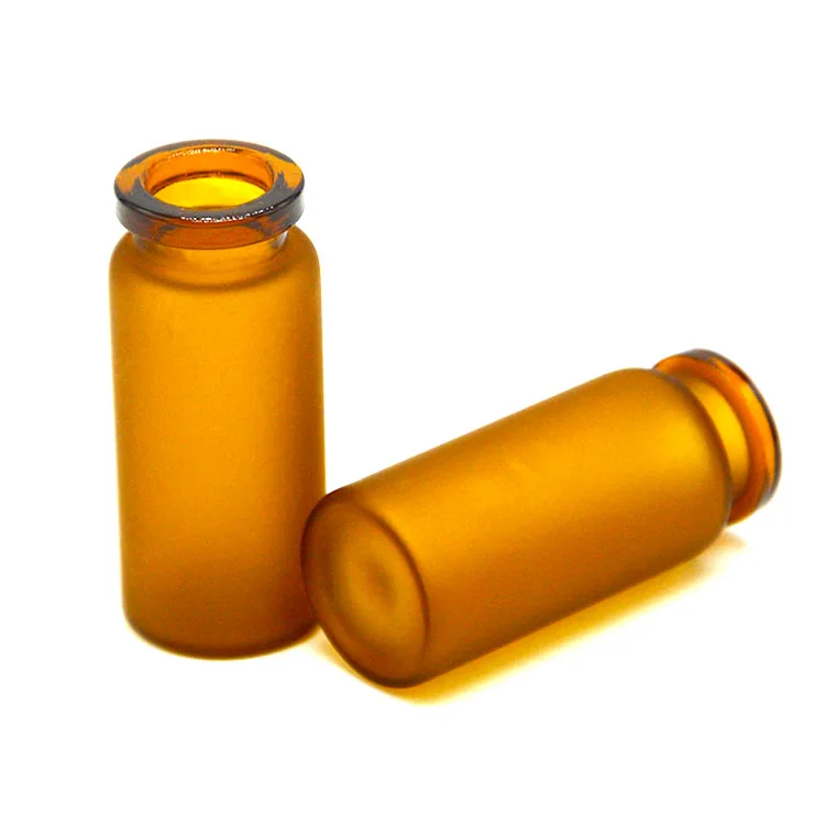 
 Пустая пенициллин-флакон зеленого цвета с алюминиево-пластиковой крышкой, 15 мл  