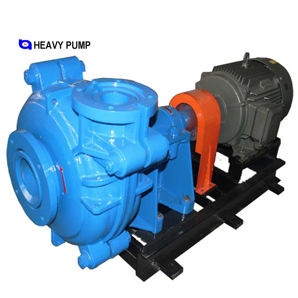 high chrome alloy metal strong coal slurry pump in mining industry HS slurry pump