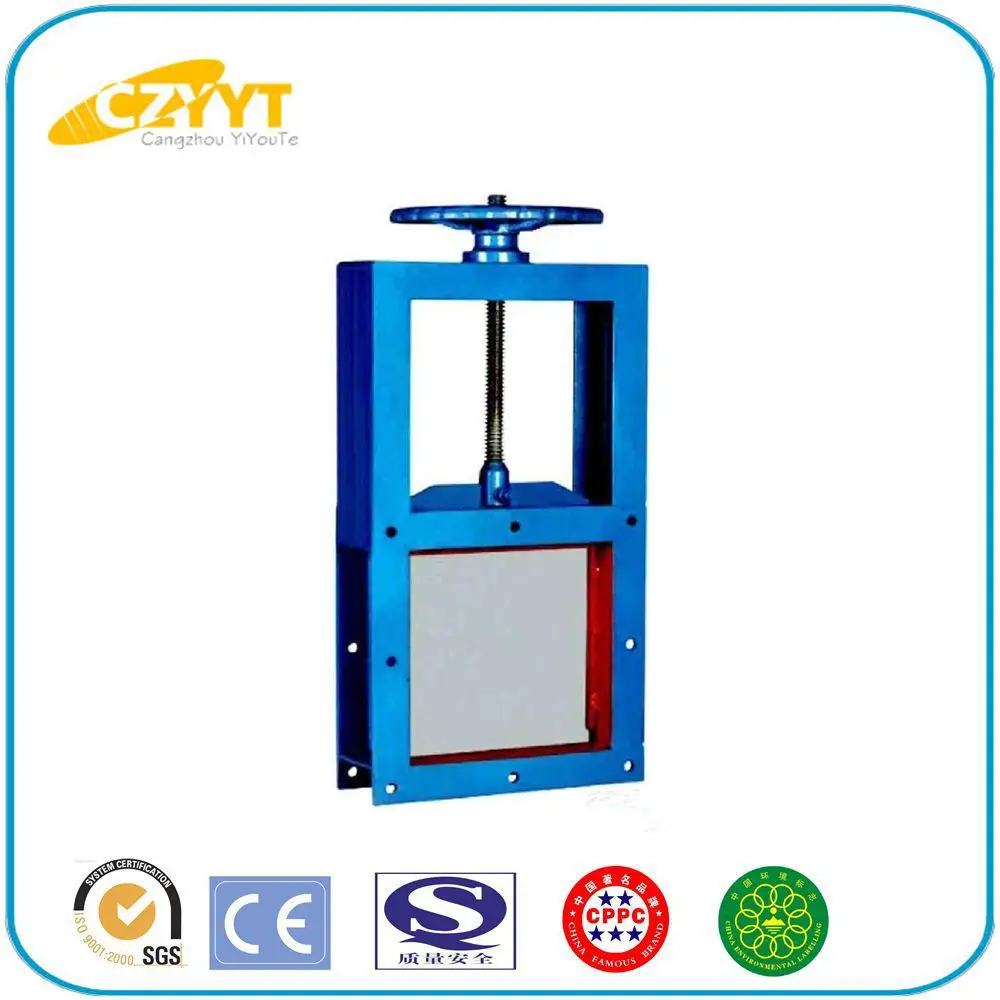 
Cast Iron Manual Slide Gate Valve with Price 