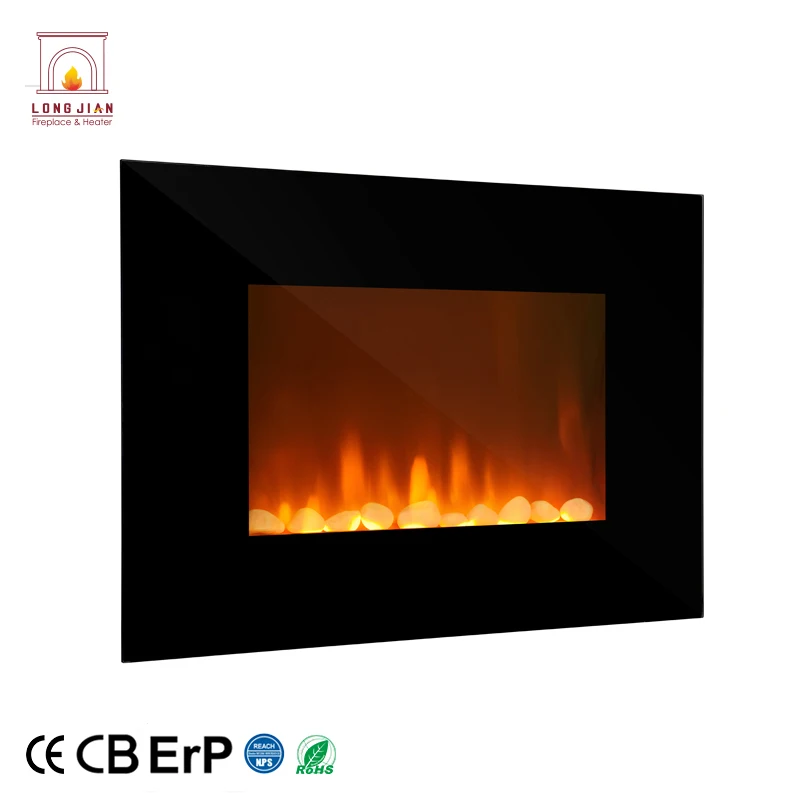 New Modern Design Wall Mounted Adjustable Electric Fireplace Led Fireplace Heater Fire Place Electric Heaters