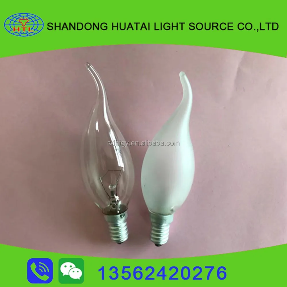 
CAL35 clear bulb 60W E14 incandescent bulb factory 