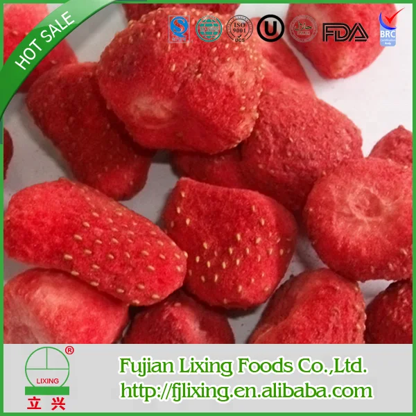 Hot sale 100% pure natural organic high quality  Freeze dried fruit of strawberry