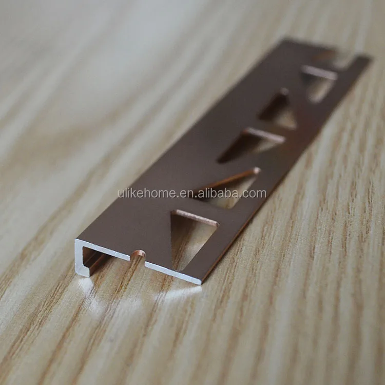 aluminum wall edge trim ceramic tile trim for kitchen corner edge